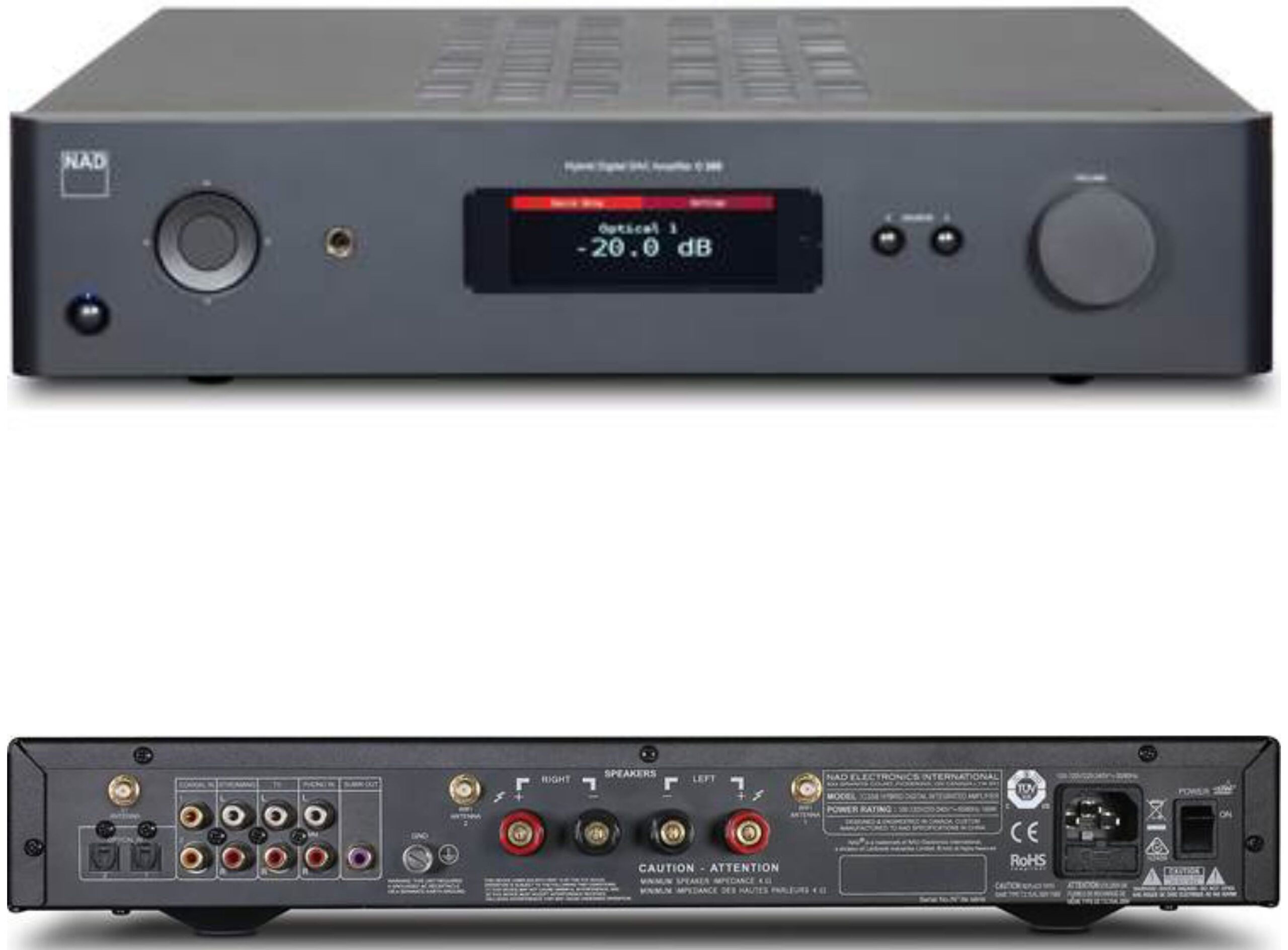 NAD C338 HYBRID DIGITAL AMPLIFIER